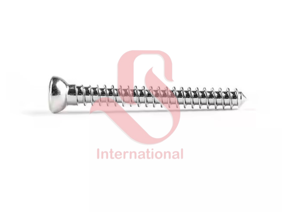 Cortical Screws Stainless Steel Orthopedic Veterinary Bone Screws – Sizes: 1.5 mm, 2.0 mm, 2.7 mm, 3.5 mm, 4.5 mm | Various Lengths Available