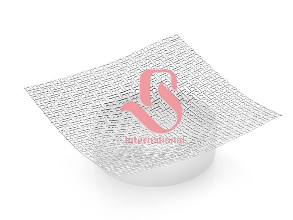 Cuttable Titanium Cranioplasty Mesh Kit with Screws & Contouring Tools