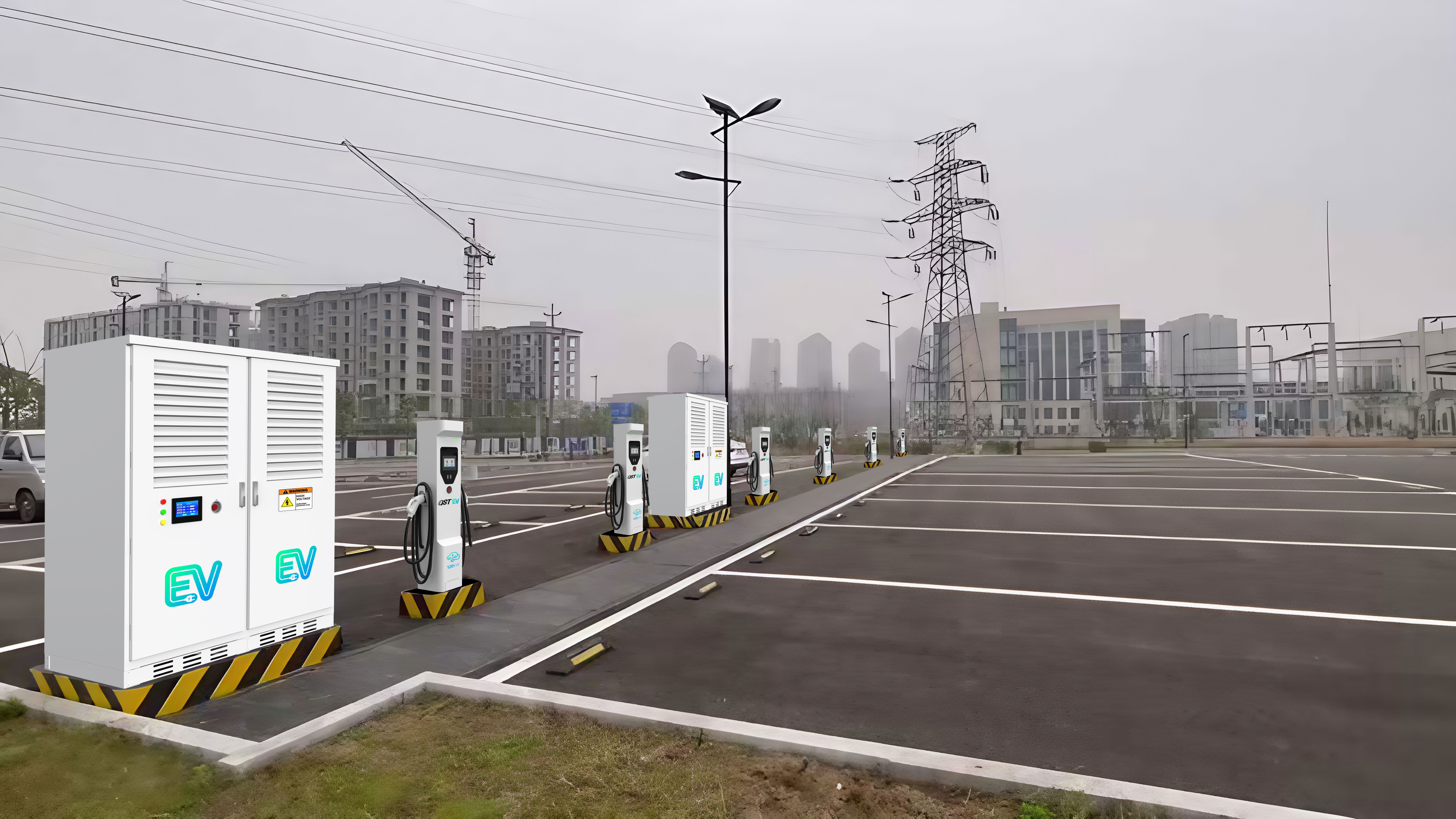 QSTEV-AI-DFD Dispenser charging station game changer in electric vehicle charger(up to 720kW)