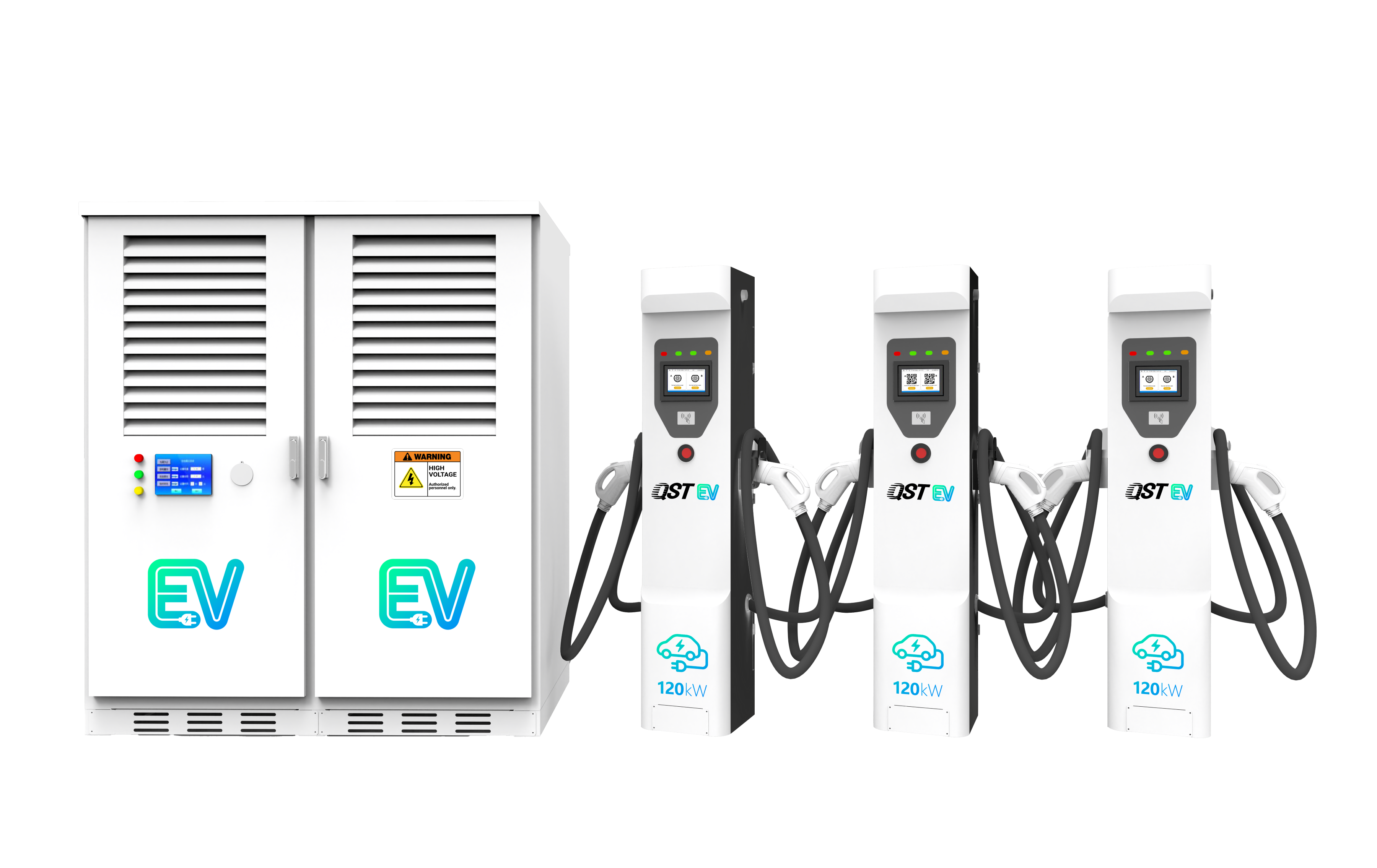 QSTEV-AI-DFD Dispenser charging station game changer in electric vehicle charger(up to 720kW)
