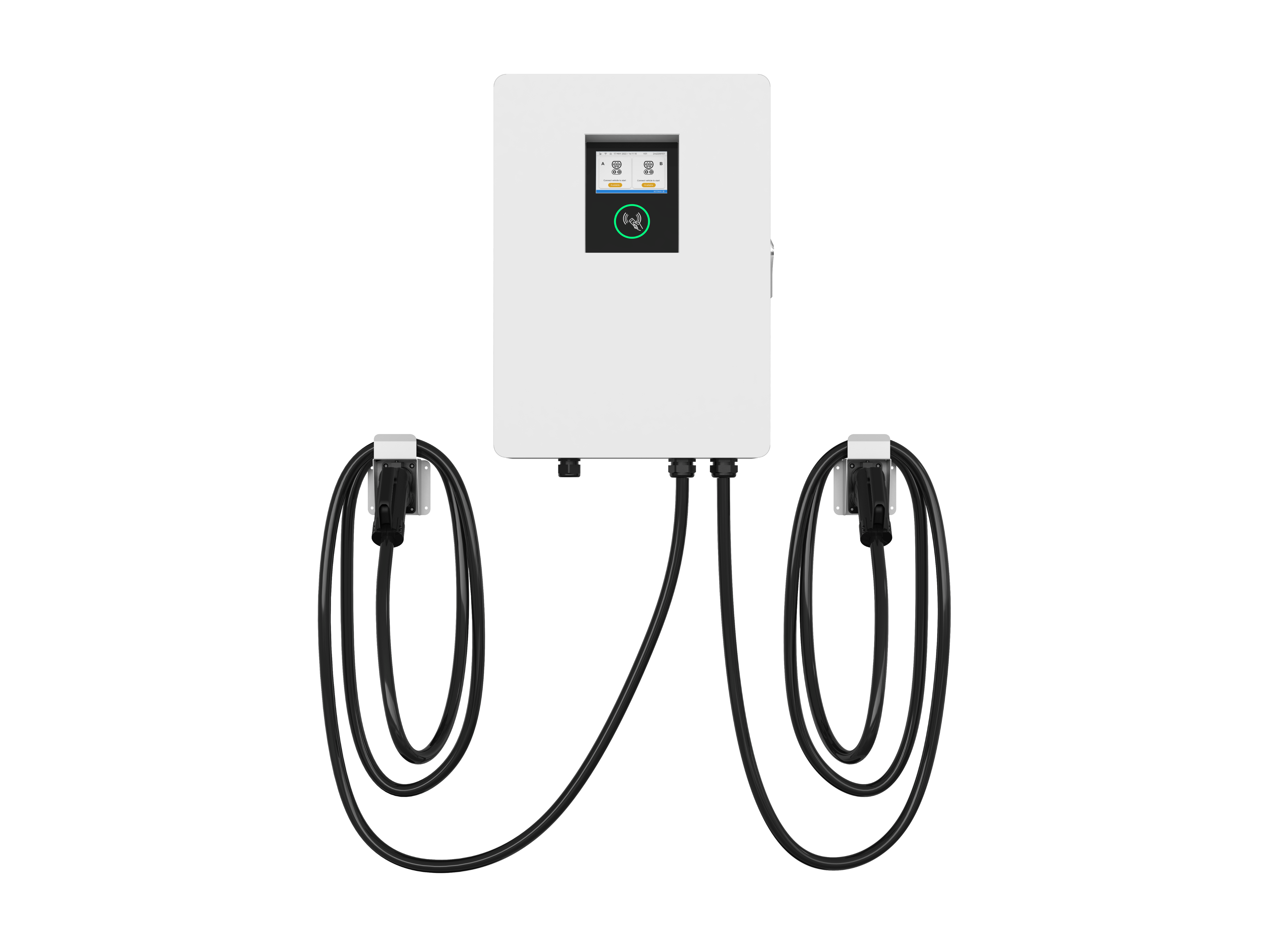 QSTEV-AI-MD MiniDC Fast DC charging (80kW) Double Gun, Safe, compact, and user-friendly