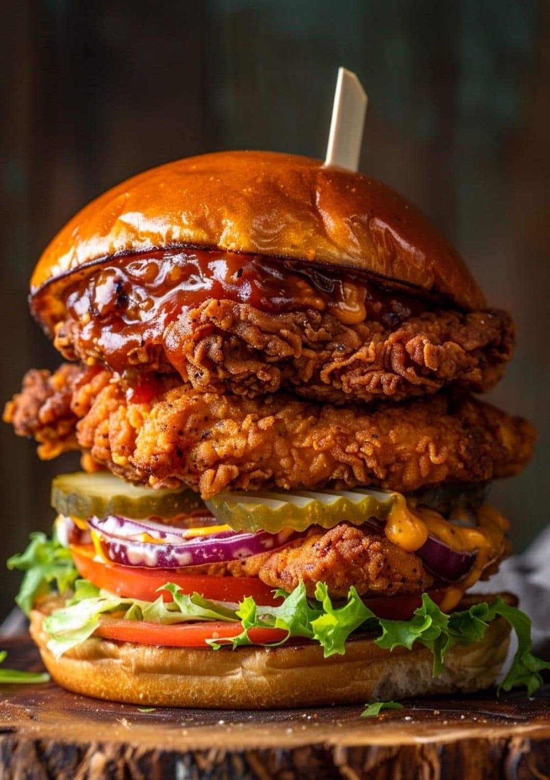 Various burger sauces