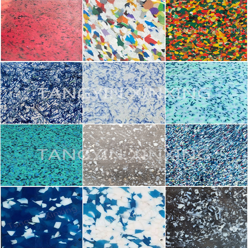 Recycled HDPE plastic