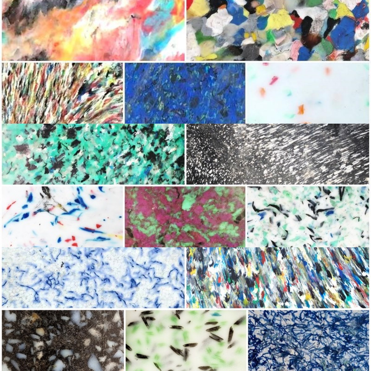 Recycled HDPE plastic