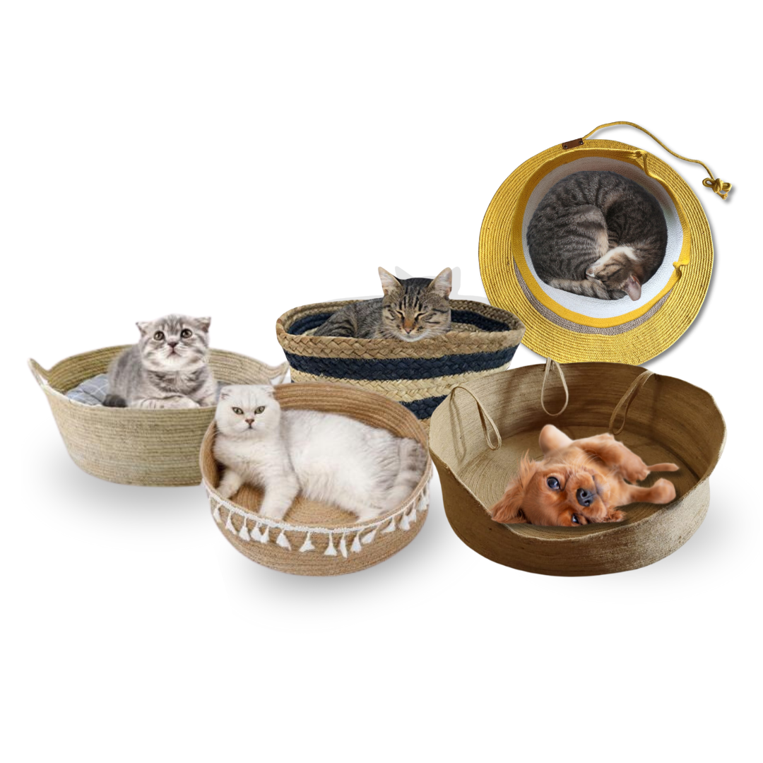Jute & Cotton Rope Pet Beds