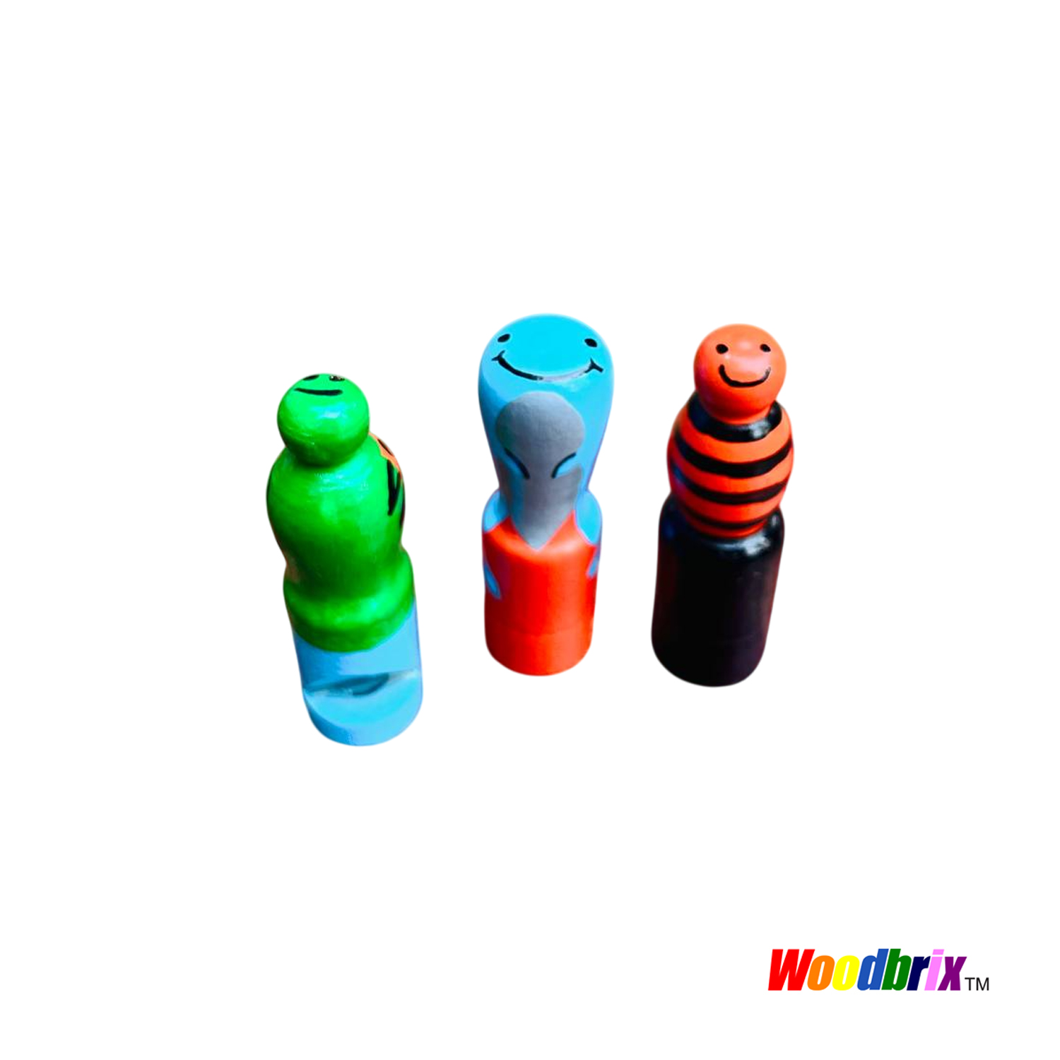 Wooden Whistle Toy - Set of 03 – Natural, Safe & Fun Musical Playtime