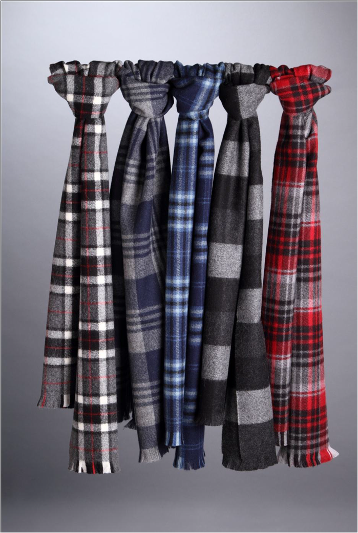 100% BABY ALPACA WOVEN DESIGN SCARVES