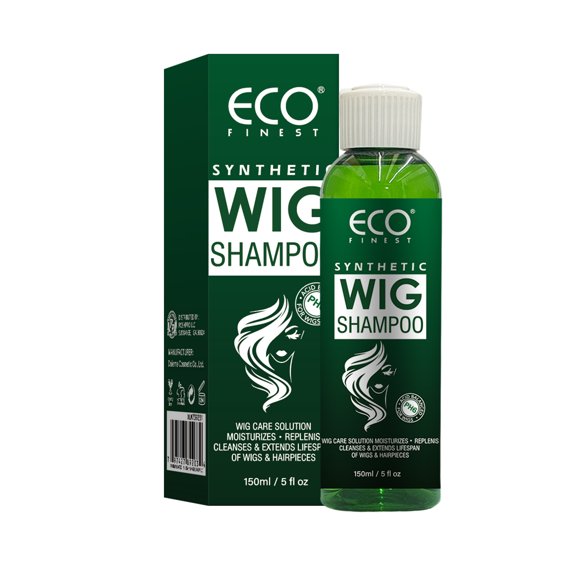 Natural Formula Synthetic Wig Shampoo Hair Care Extension and Lifespan Cleanser Revitalizes and Refreshes Locks-739231