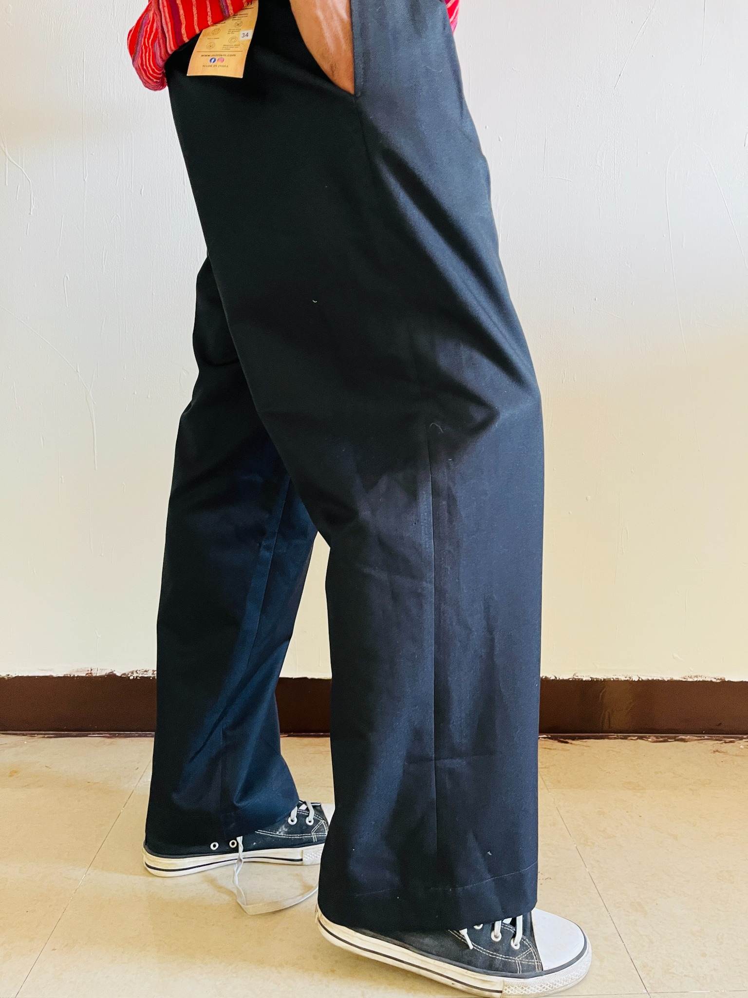 Black Tailored Korean Trousers – Streetwear-Inspired Fit by Indian Manufacturer | Wholesale Price