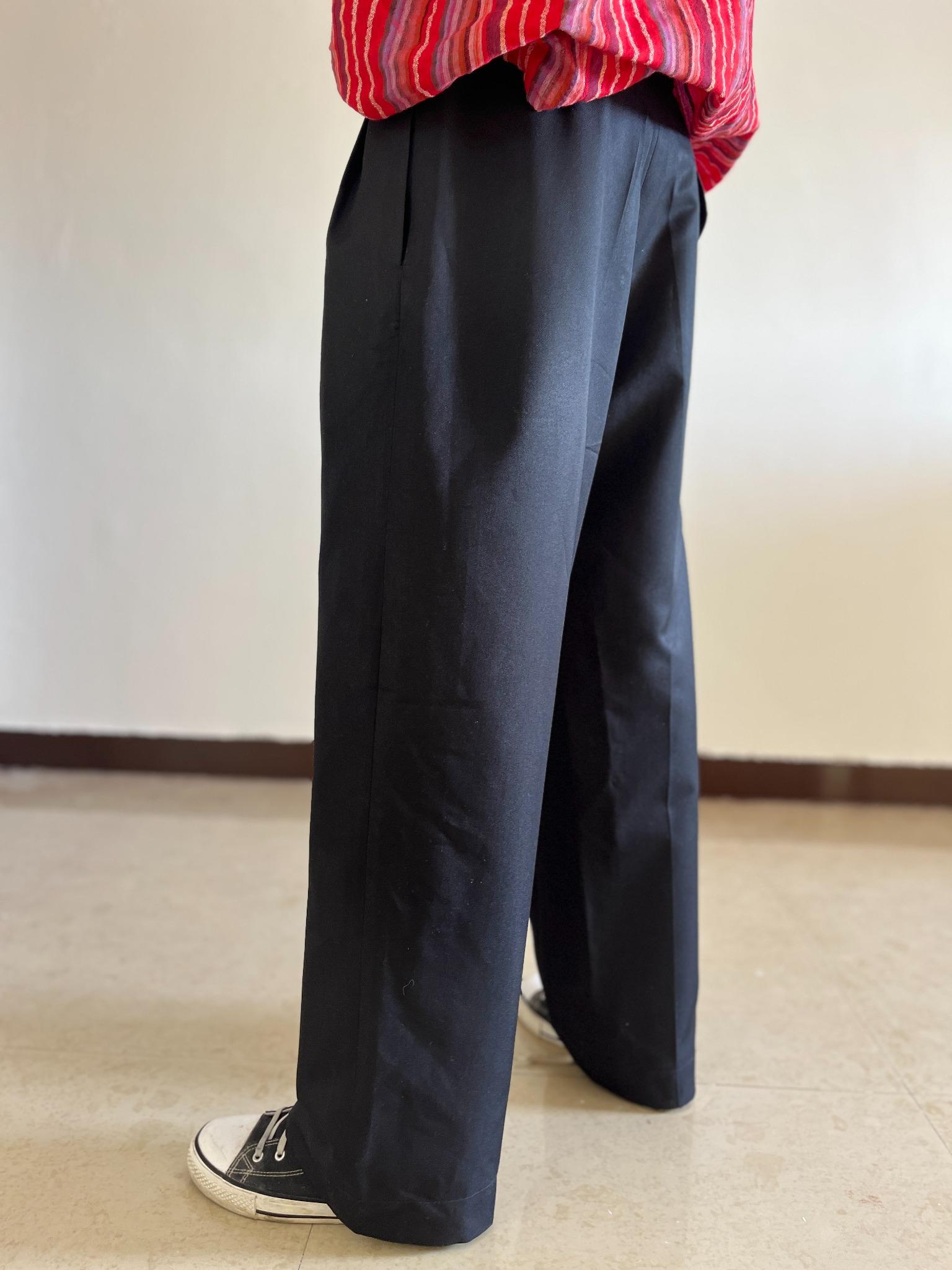 Black Tailored Korean Trousers – Streetwear-Inspired Fit by Indian Manufacturer | Wholesale Price