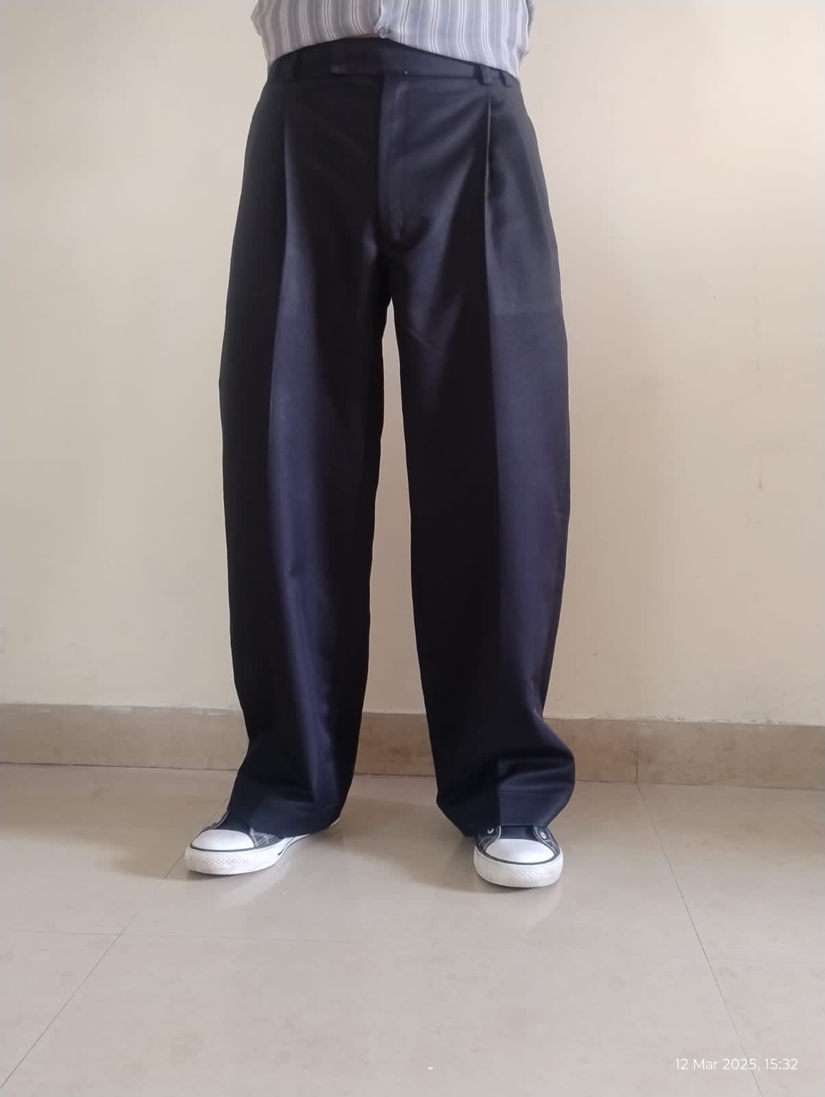 Black Tailored Korean Trousers – Streetwear-Inspired Fit by Indian Manufacturer | Wholesale Price
