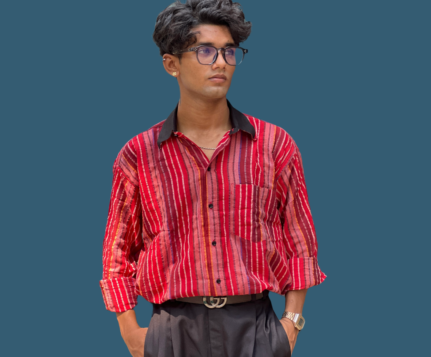 Wholesale Korean Oversized Shirt for Men – Classic 90s-Inspired Colors | Indian Manufacturer