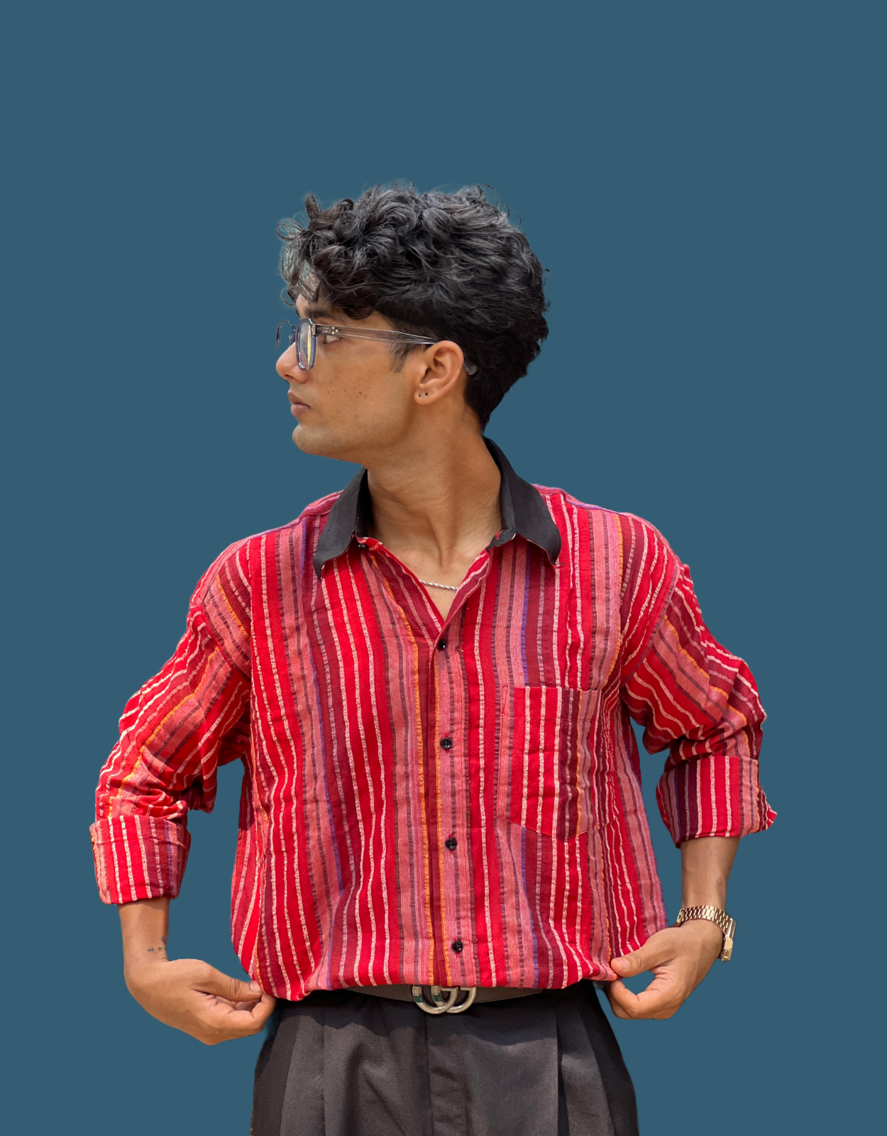 Wholesale Korean Oversized Shirt for Men – Classic 90s-Inspired Colors | Indian Manufacturer