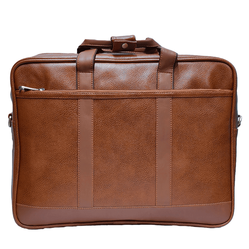 Unisex synthetic leather laptop bag Messenger Bag