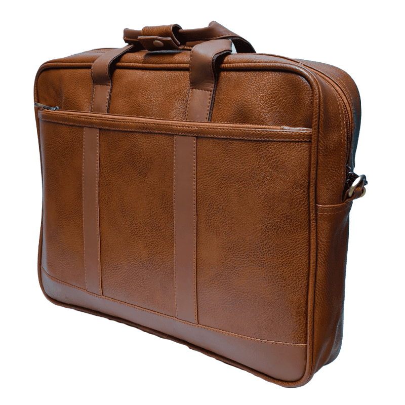 Unisex synthetic leather laptop bag Messenger Bag
