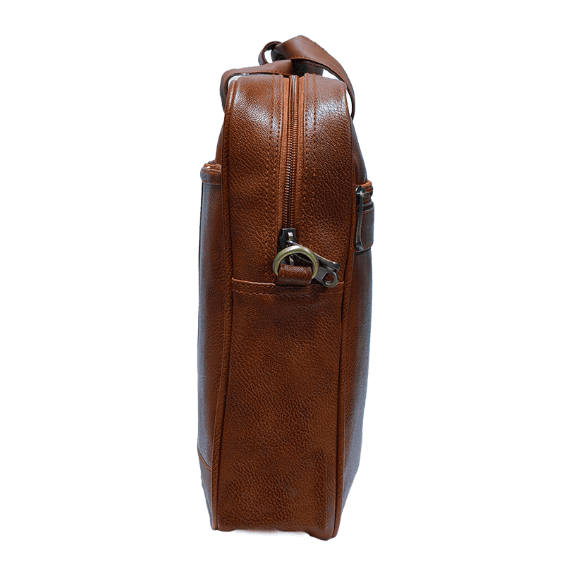 Unisex synthetic leather laptop bag Messenger Bag