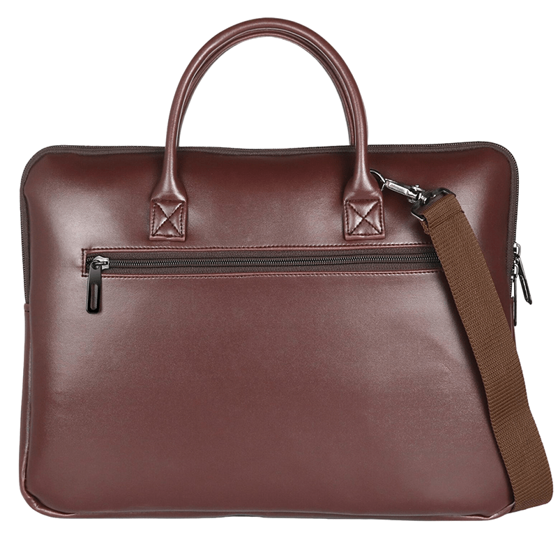Leather Laptop | Office | Messenger Bag - Fits Up to 14/15.6/16 Inch Laptop | MacBook | Messenger | Leather Bag with Adjustable Shoulder Strap