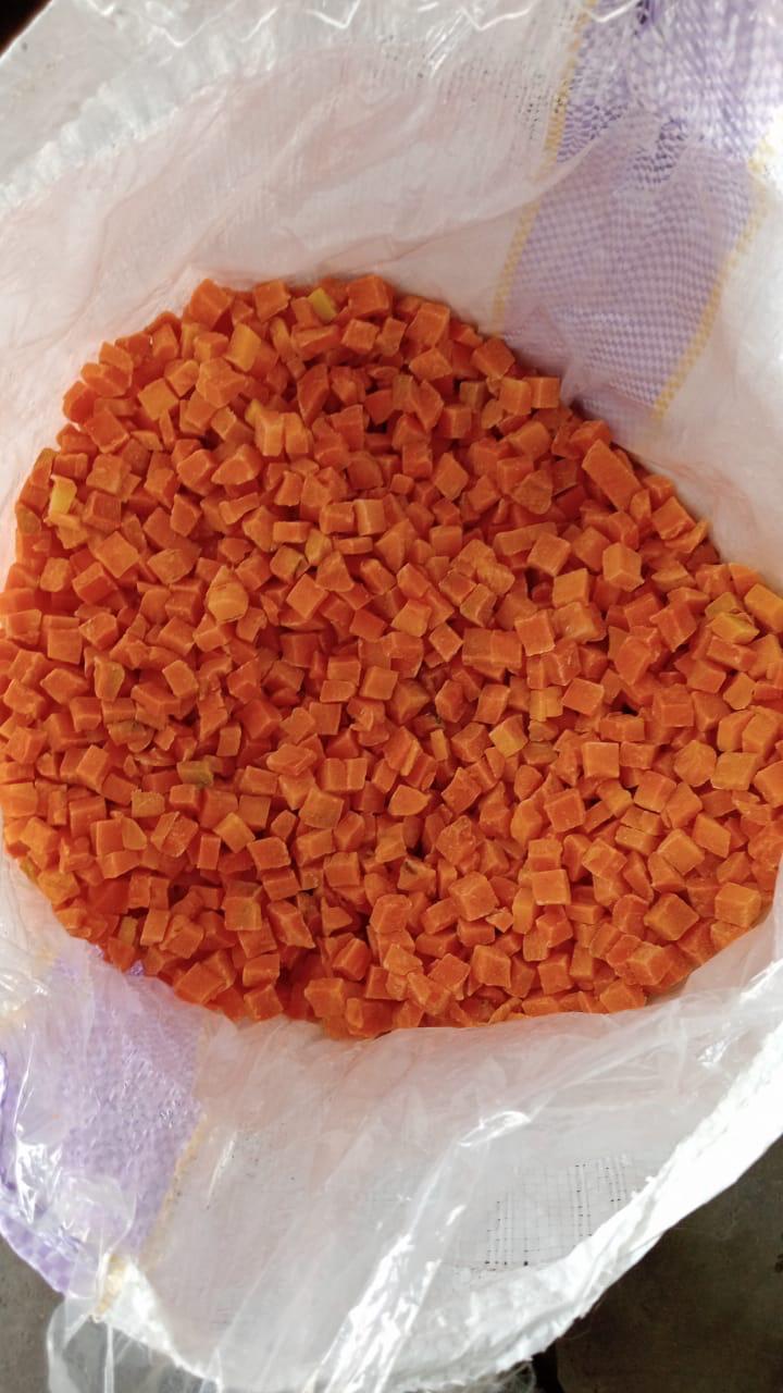 Premium IQF Egyptian Carrots – Bright Color, Natural Sweetness, Export Quality