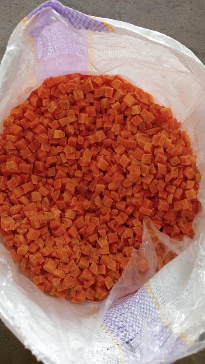 Premium IQF Egyptian Carrots – Bright Color, Natural Sweetness, Export Quality