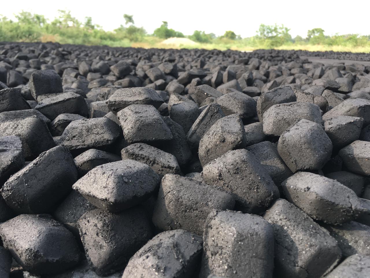 Coconut Shell charcoal Briquette Pillow shape