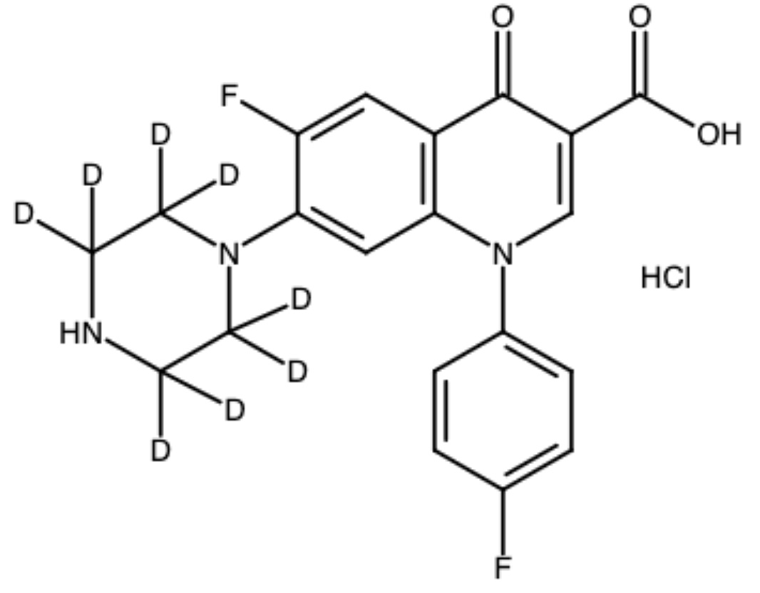 Sarafloxacin D8 Hydrochloride