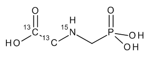 Glyphosate-13C2,15N