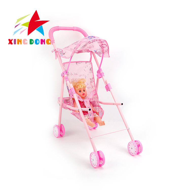 Hot sale Iron baby stroller with girl