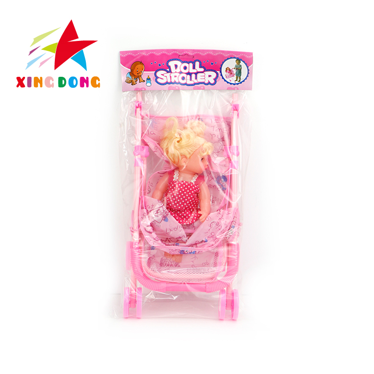 Hot sale Iron baby stroller with girl