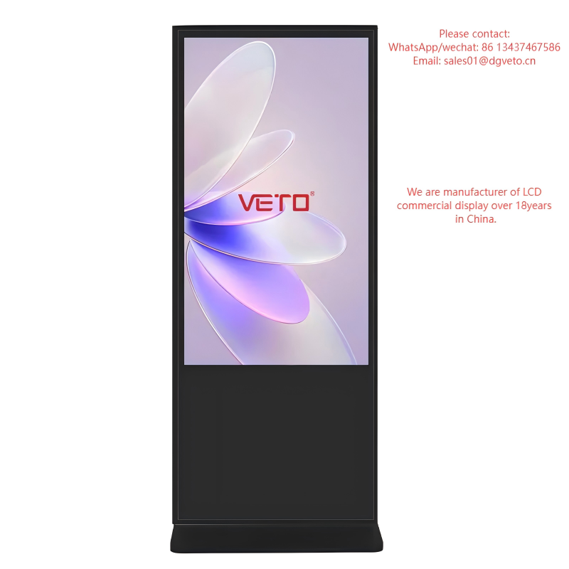 43inch Indoor floor standing digital signage