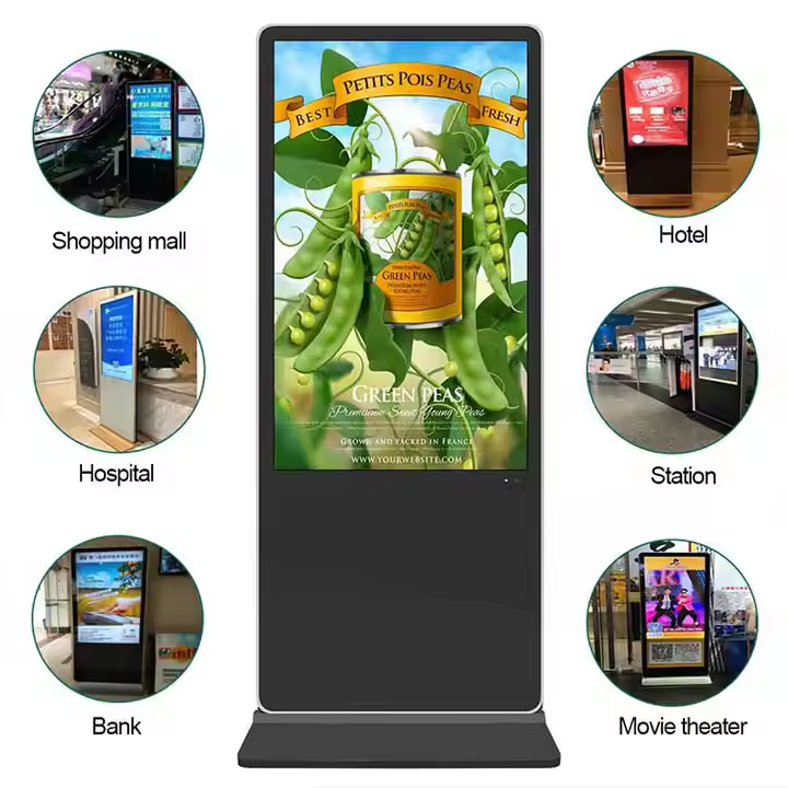 43inch Indoor floor standing digital signage