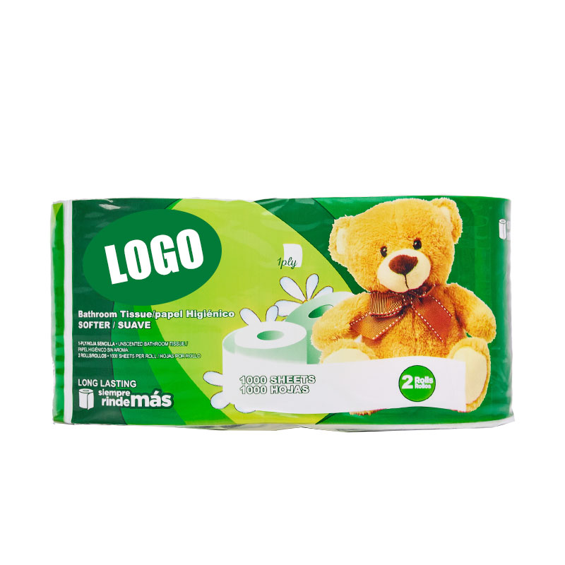Toilet Tissue Standard Rolls 2 Rolls