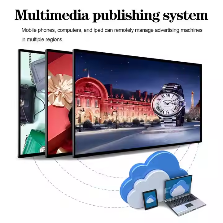 32inch indoor wall mounted lcd screen digital signage