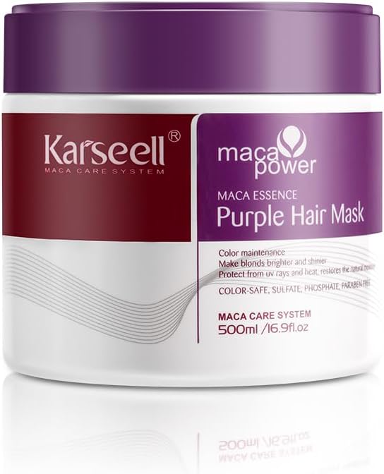 Mascarilla capilar violeta