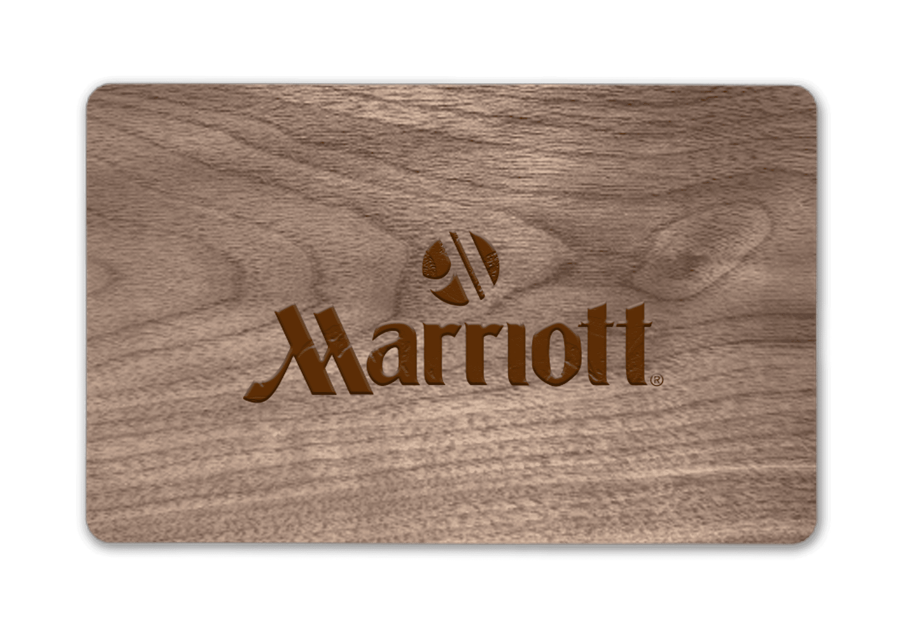 Walnut Wood - RFID Hotel Key Card