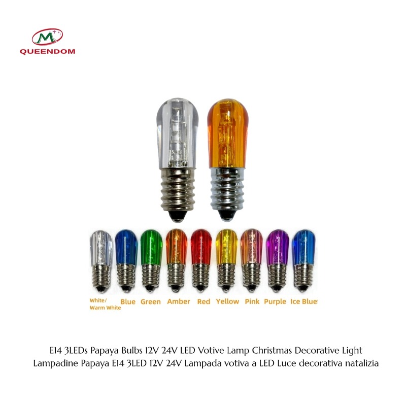 E14 LED Papaya Bulb