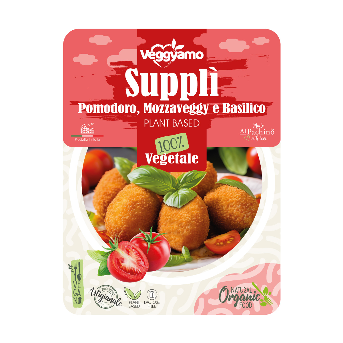Supplì Classico Vegan (3 pcs) (must be cooked)