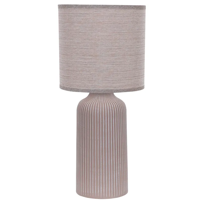 Ceramic Table Lamp with Fabric Shade Factory Wholesale Export