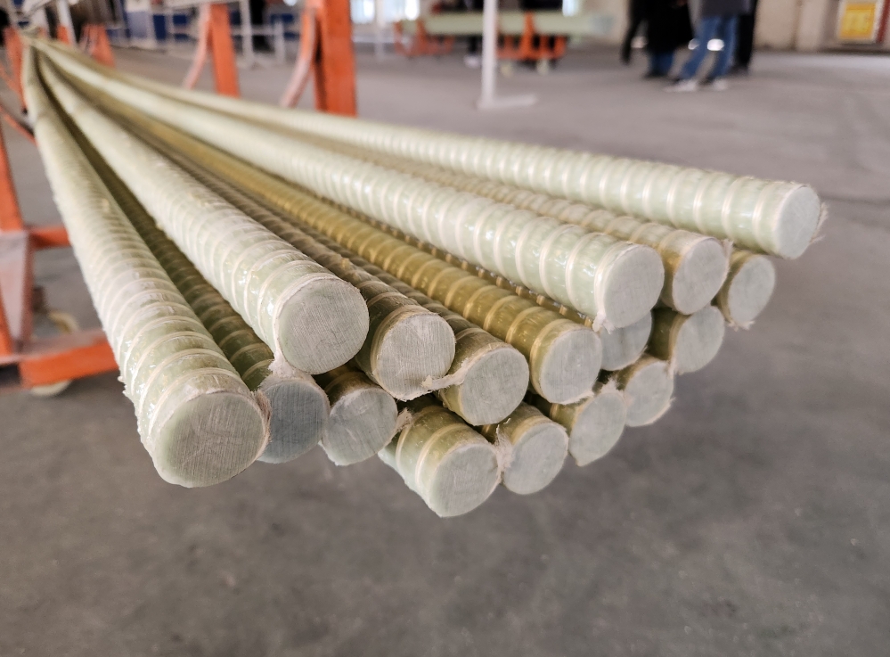Fiberglass Rein Forced Rebar Corrosion Resistant FRP Rebar