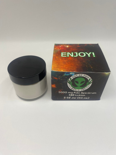 2 OZ Jar CBD Full Spectrum Lotion