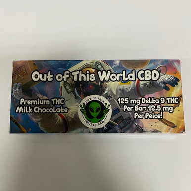 Milk Chocolate 125 mg THC