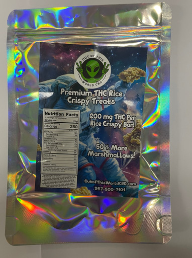Rice Crispy Treats 200 mg THC