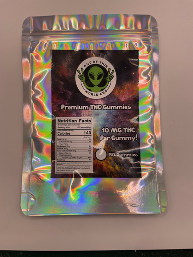 10 mg THC Gummies 50-Pack