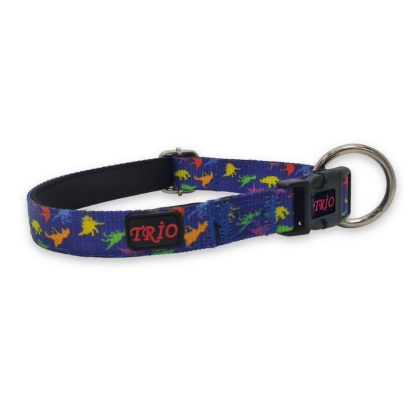 Printed dog collar.dog dog collar.soft textured dog collar.