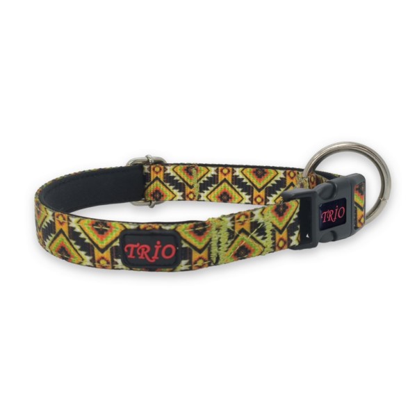 Printed dog collar.dog dog collar.soft textured dog collar.