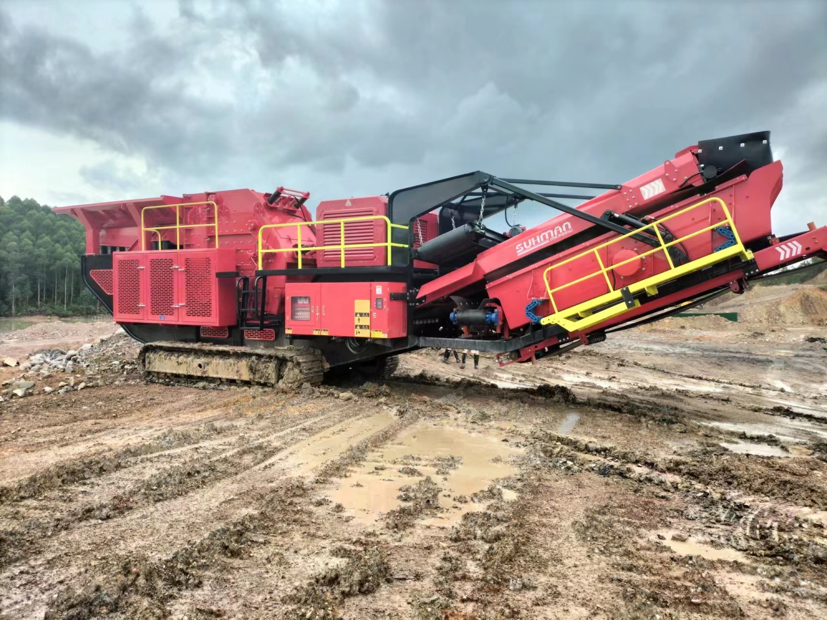 SF-580D Heavy Duty Mobile Impact Crusher
