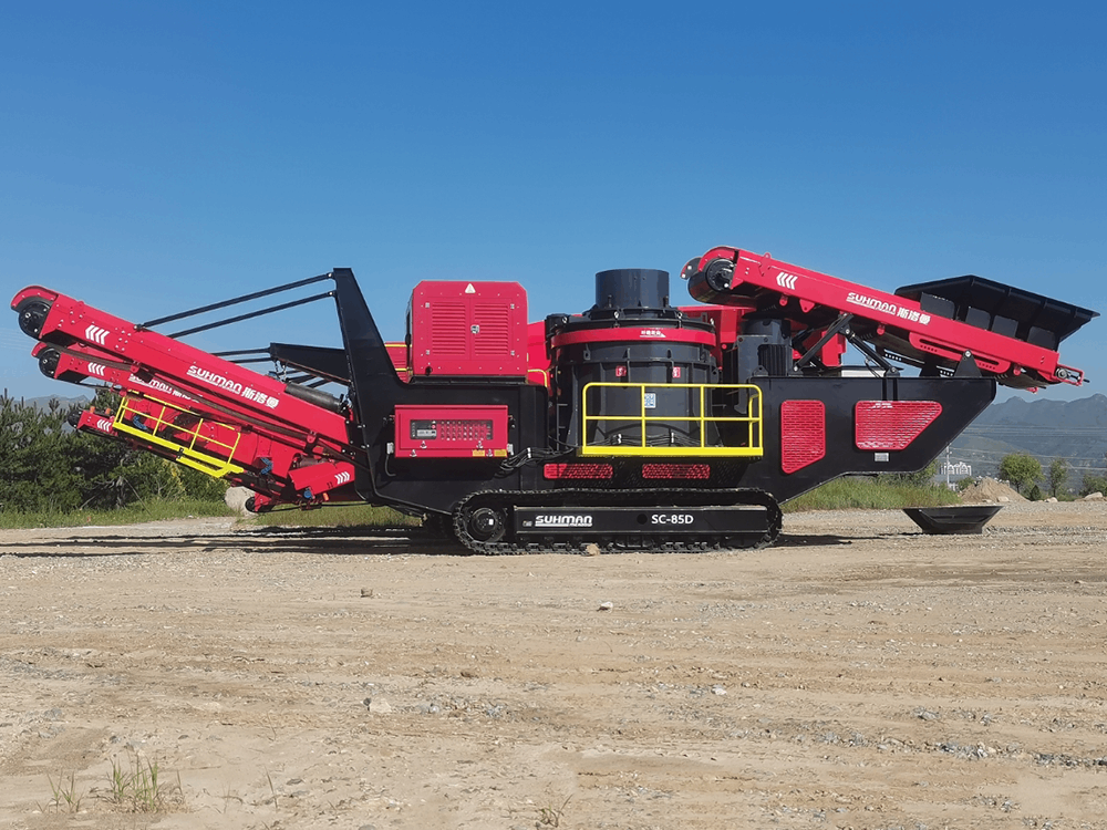 SC-85D Mobile VSI Sand Making Machine