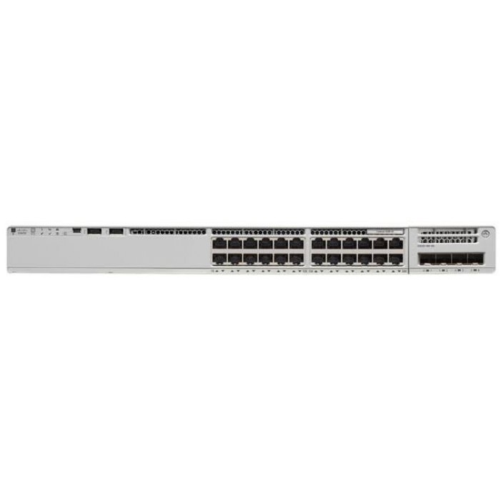 Switch CISCO Catalyst C9200L-24T-4G-E 24 x 1/100/1000 Data Ports, 4 x 1GE SFP ports, essentiel