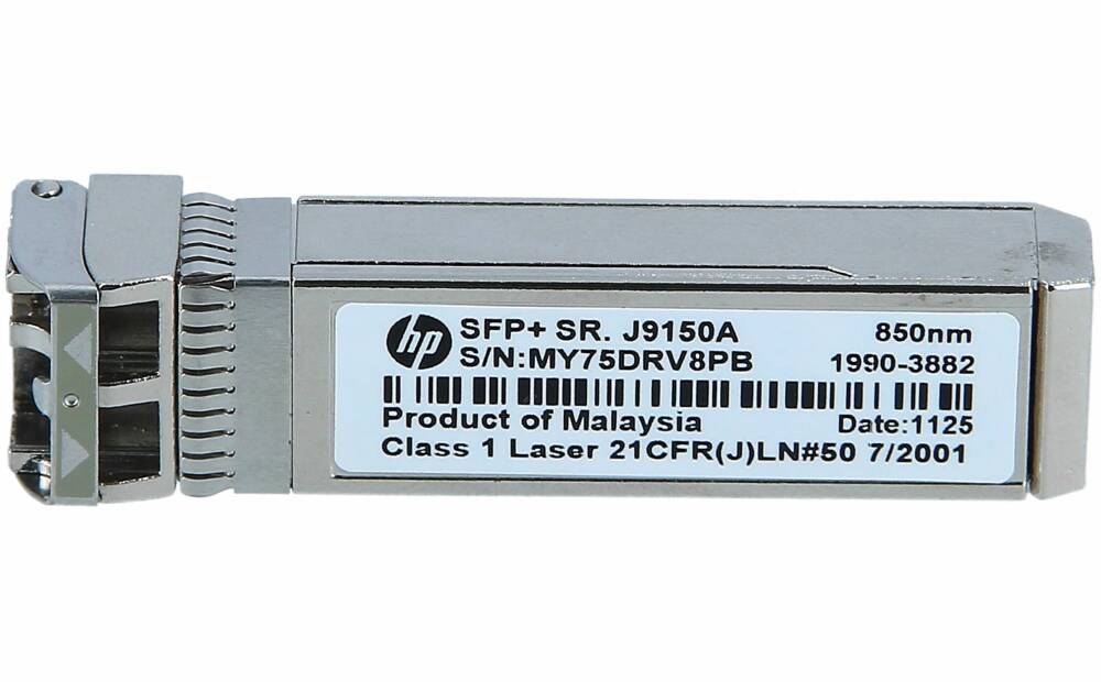 Module SFP HPE J9150A SFP+ X132 10G 850 nm 0.3KM LC Multimode