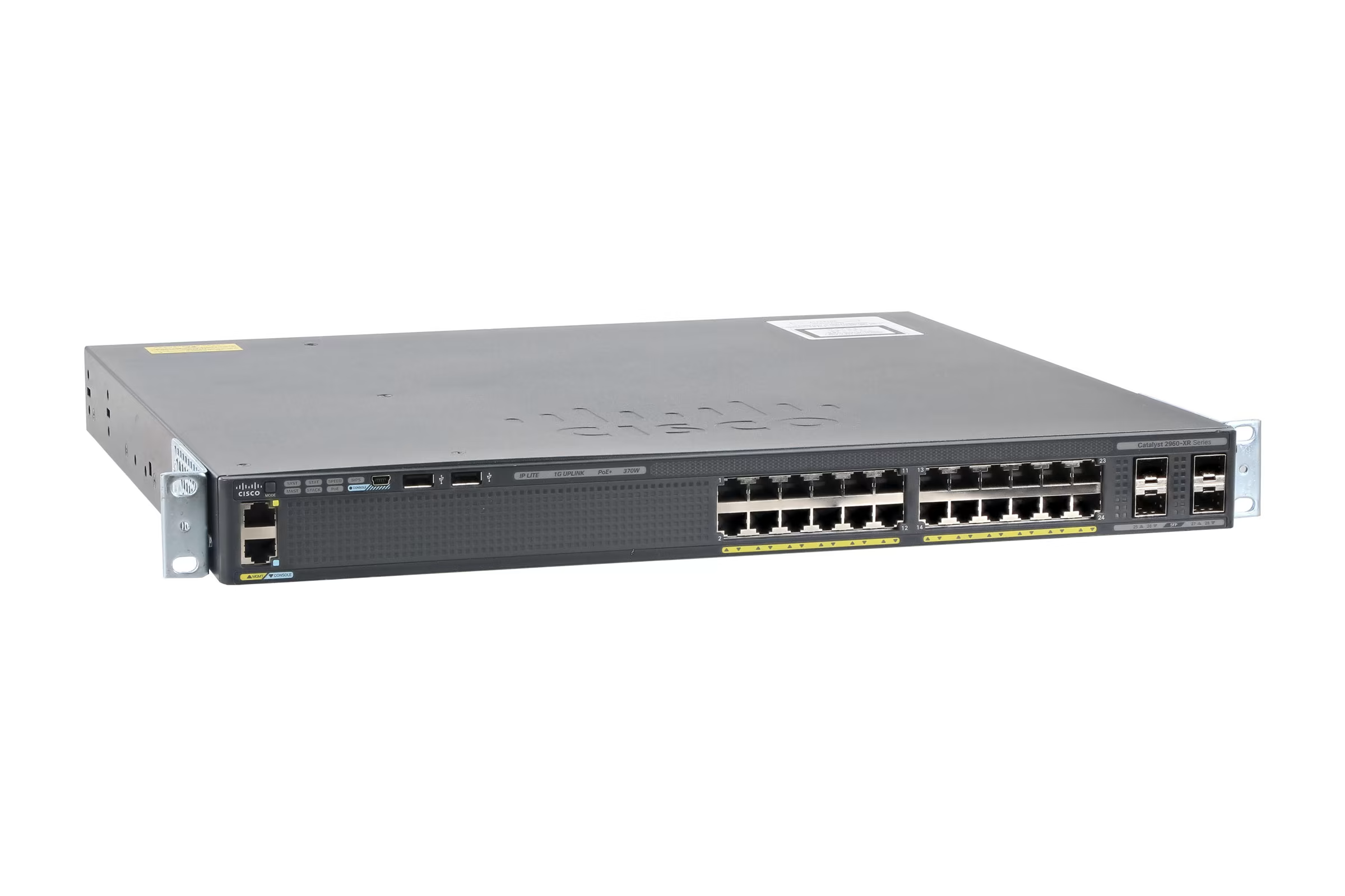 Switch CISCO WS-C2960XR-24PS-L 24 x 1/100/1000 PoE Ports, 4 x 1GE SFP ports, IP Lite