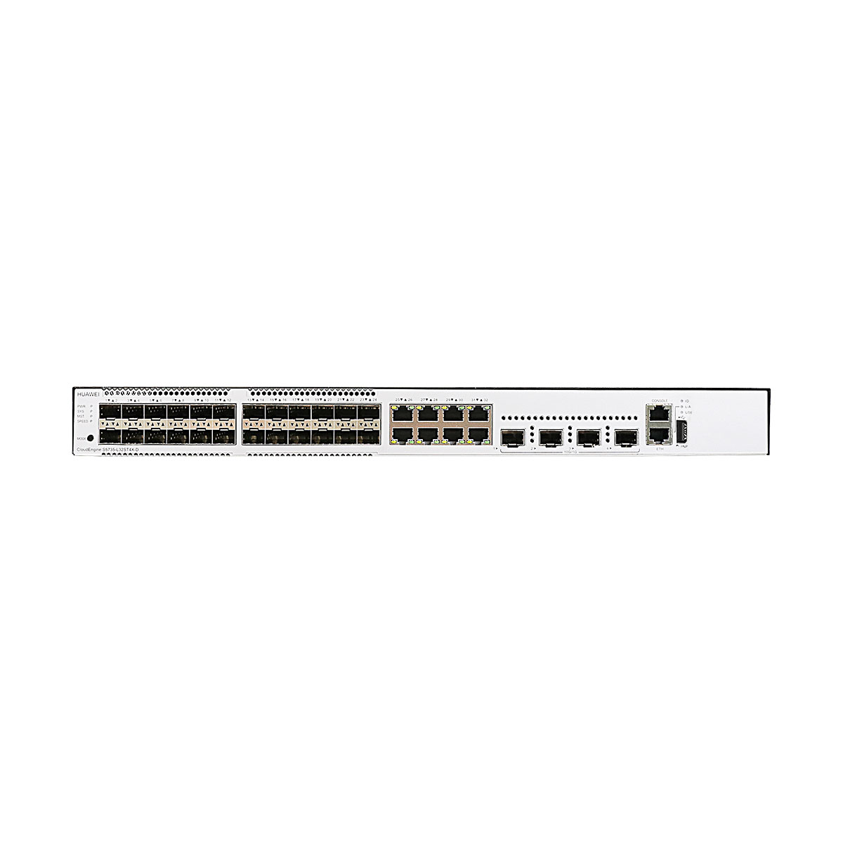 Switch HUAWEI CloudEngine S5735-S32ST4X 24 x GE SFP ports, 8 x 10/100/1000BASE-T ports, 4 x 10 GE SFP+ ports